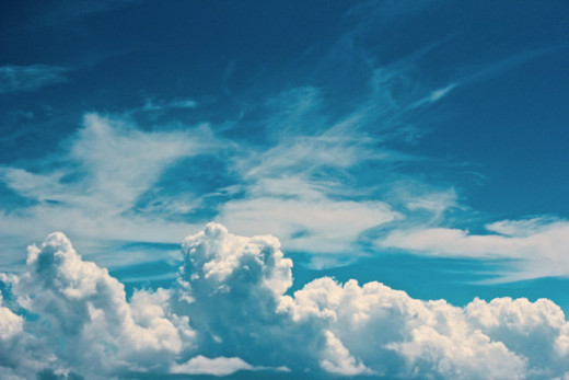 夏空の雲